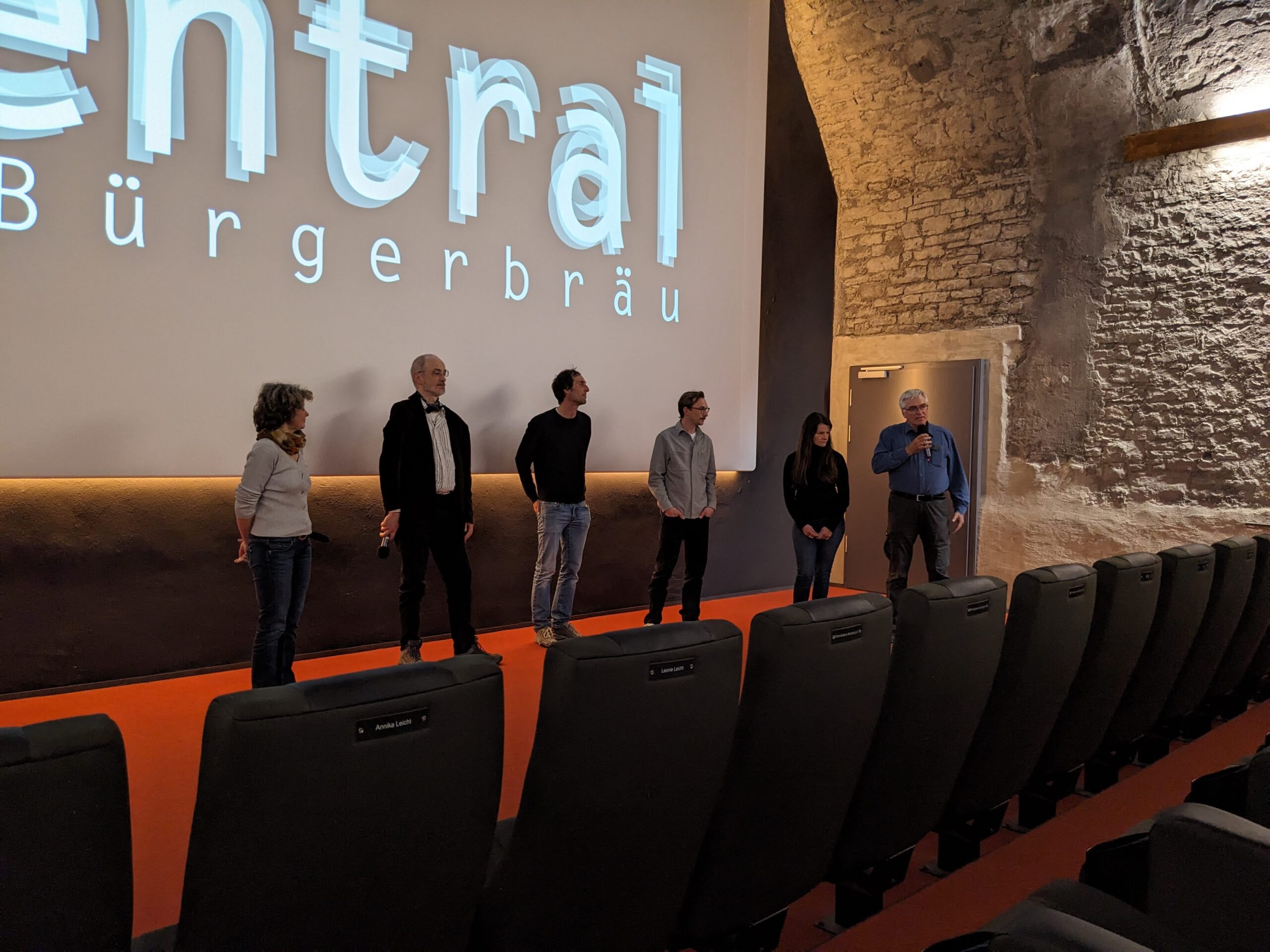 Fluss Film Gespräch im Central Würzburg 2024. Foto: Jennifer Emenegger Fluss Film Gespräch im Central Würzburg 2024. Foto: Jennifer Emenegger