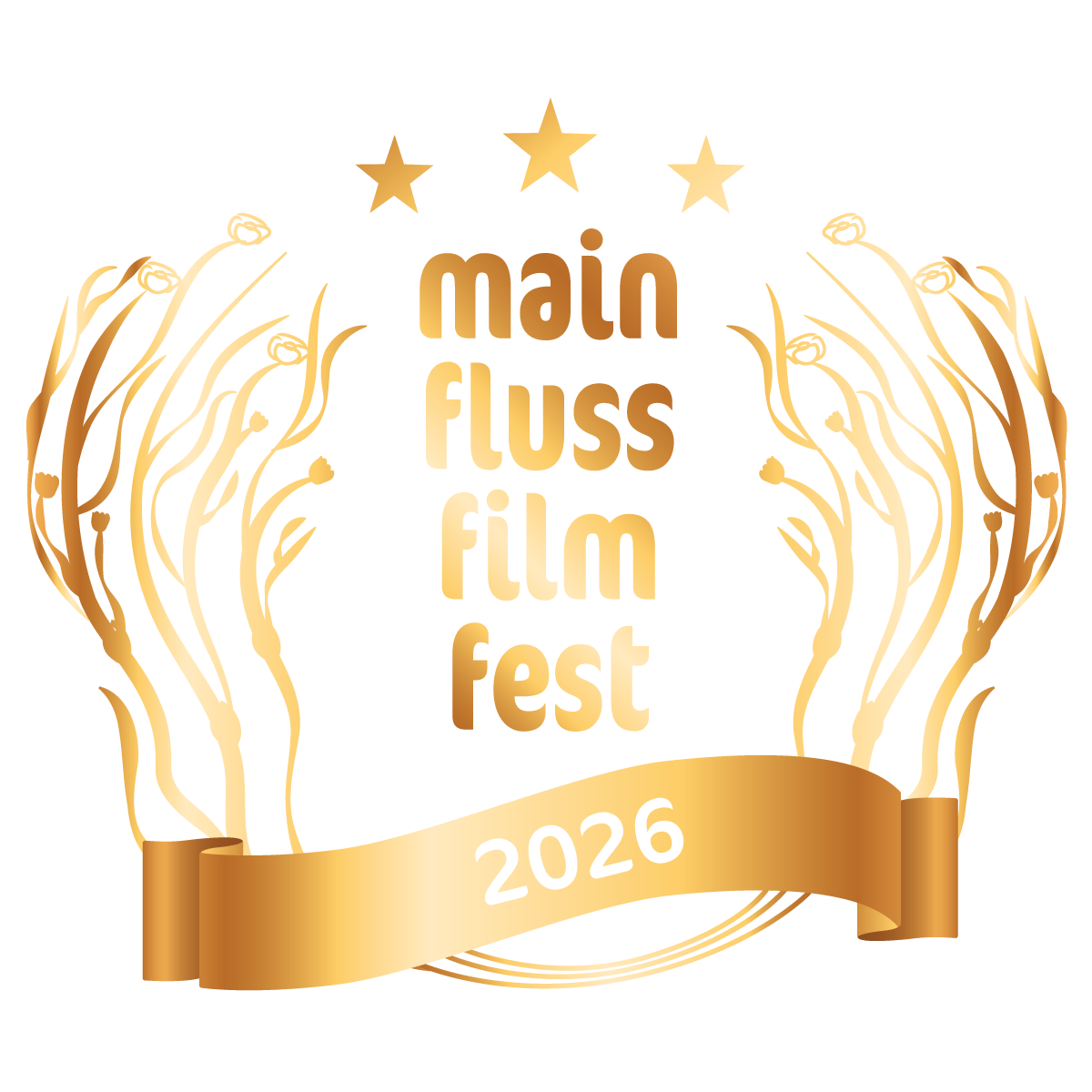 Main FlussFilmFest 2026 Filmlabel. (c) Flussparadies Franken e.V. Main FlussFilmFest 2026 Filmlabel. (c) Flussparadies Franken e.V.